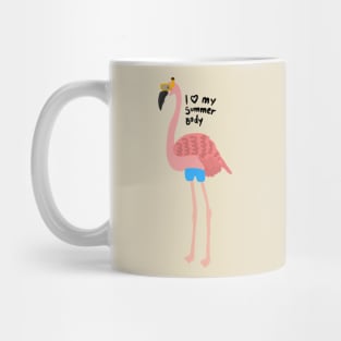 Flamingo Summer Body Mug